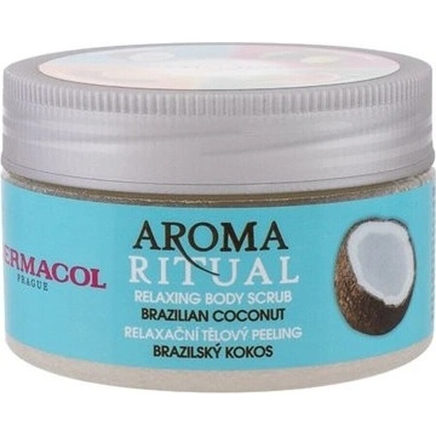 Dermacol Aroma Ritual - peeling brésilien à la noix de coco 1×200 g, peeling