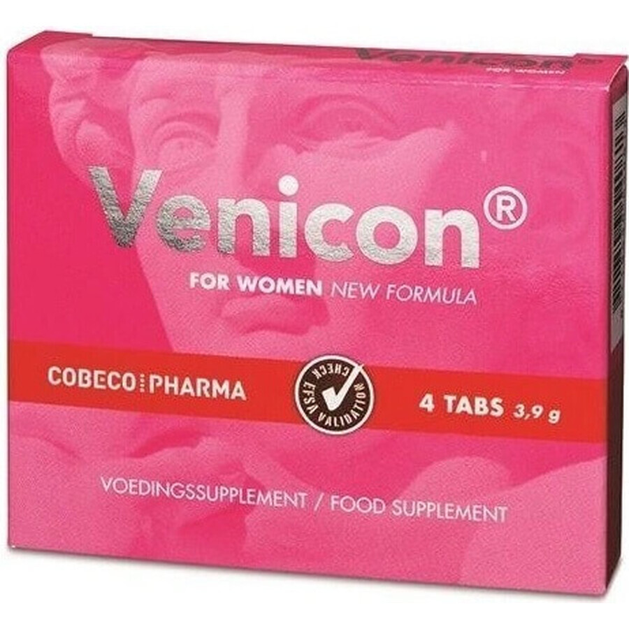 Cobeco aphrodisiac tablets Venicon Women 1×4 tbl, for women