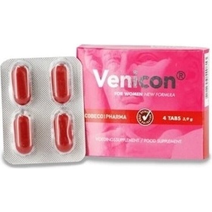 Cobeco aphrodisiac tablets Venicon Women 1×4 tbl, for women