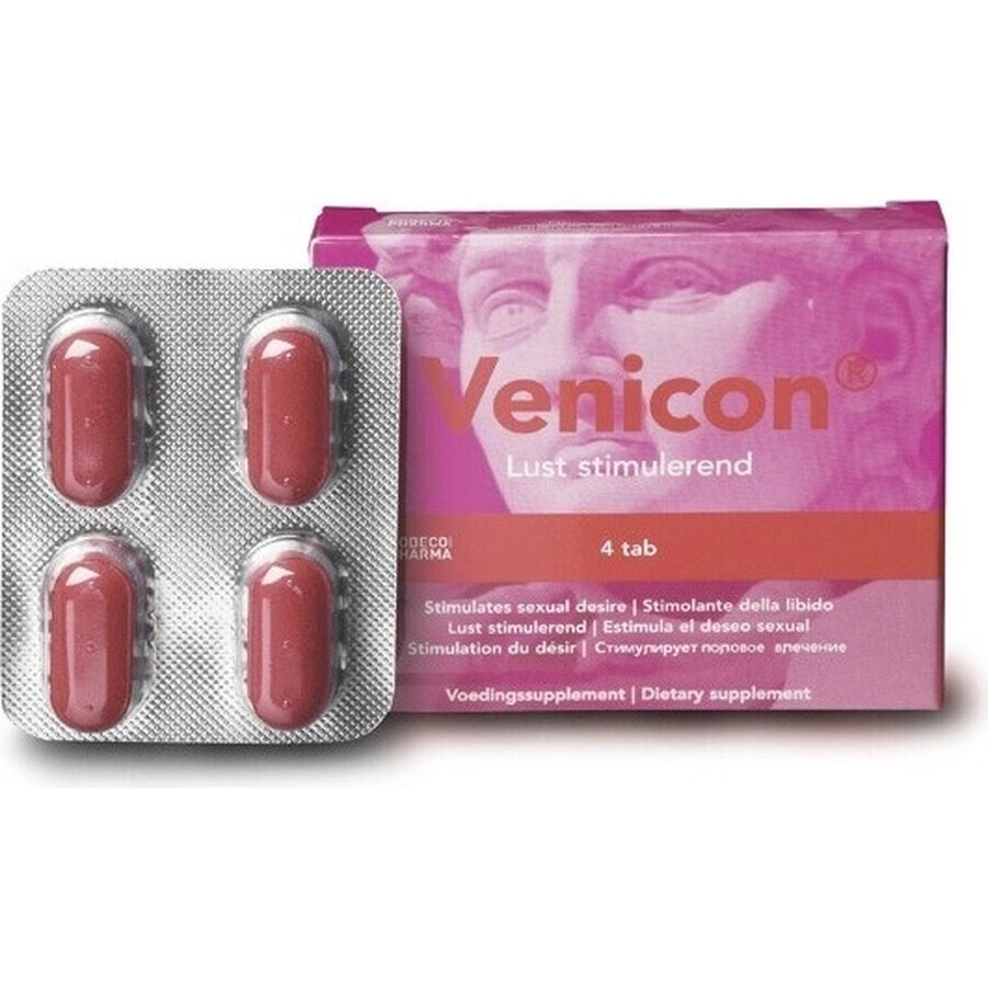 Cobeco aphrodisiac tablets Venicon Women 1×4 tbl, for women