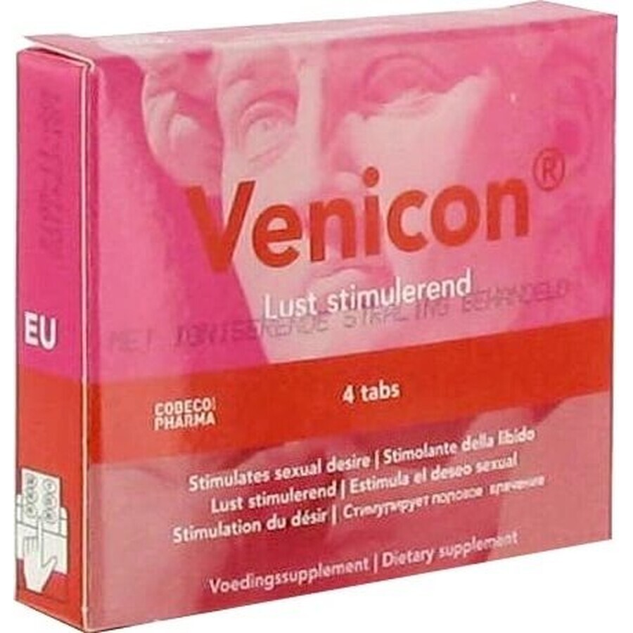 Cobeco aphrodisiac tablets Venicon Women 1×4 tbl, for women