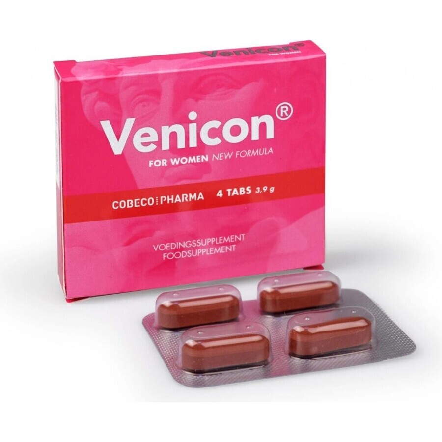 Cobeco aphrodisiac tablets Venicon Women 1×4 tbl, for women