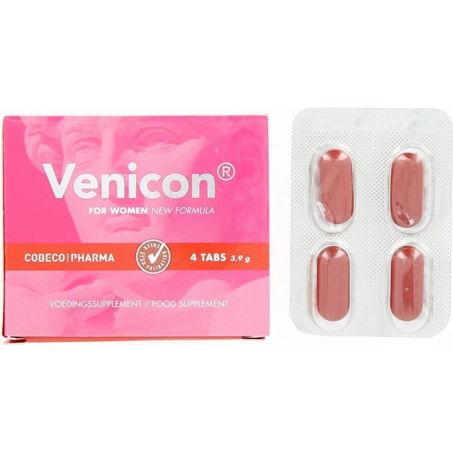 Cobeco aphrodisiac tablets Venicon Women 1×4 tbl, for women