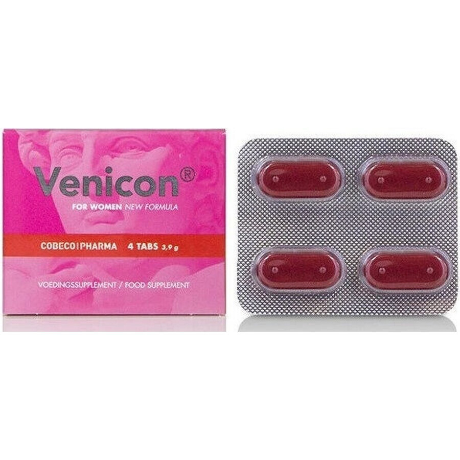 Cobeco aphrodisiac tablets Venicon Women 1×4 tbl, for women