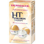 Dermacol Duopack HT3D crème de jour et de nuit 1×100 ml, 50 ml + 50 ml