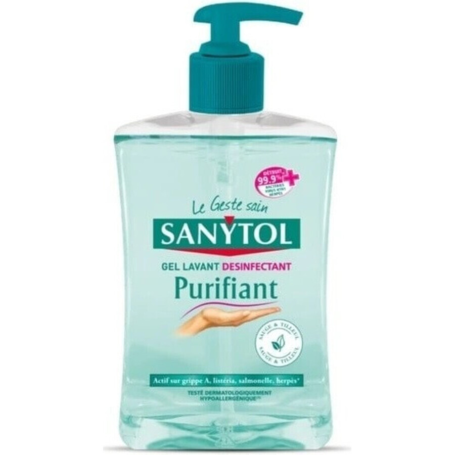 Sanytol Savon désinfectant purifiant 1×250 ml, savon désinfectant