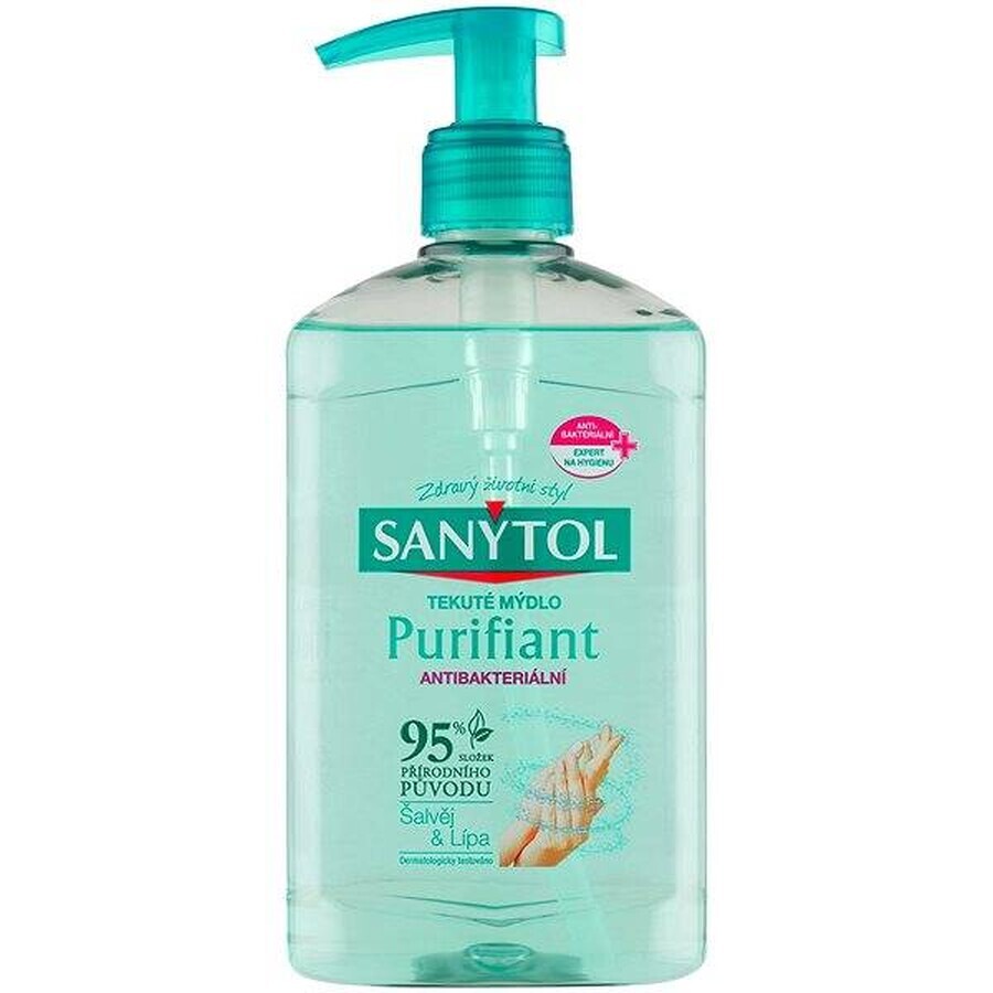 Sanytol Savon désinfectant purifiant 1×250 ml, savon désinfectant