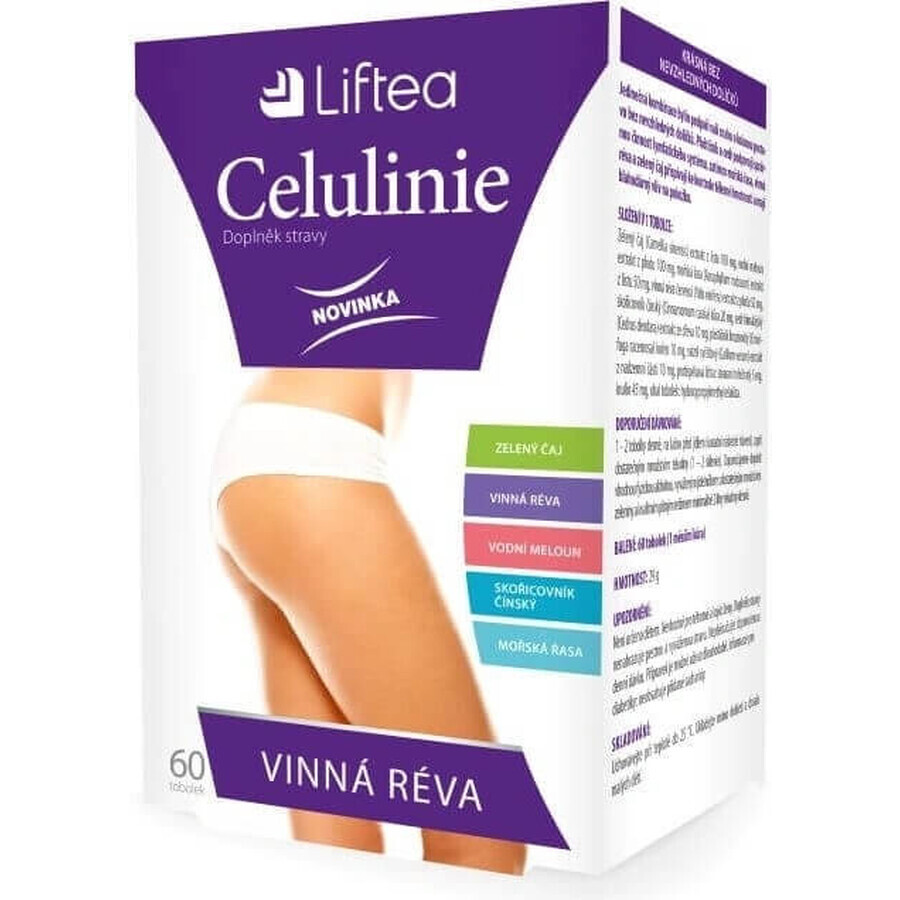 LIFTEA CELLULINIA 1×60 cps, voedingssupplement