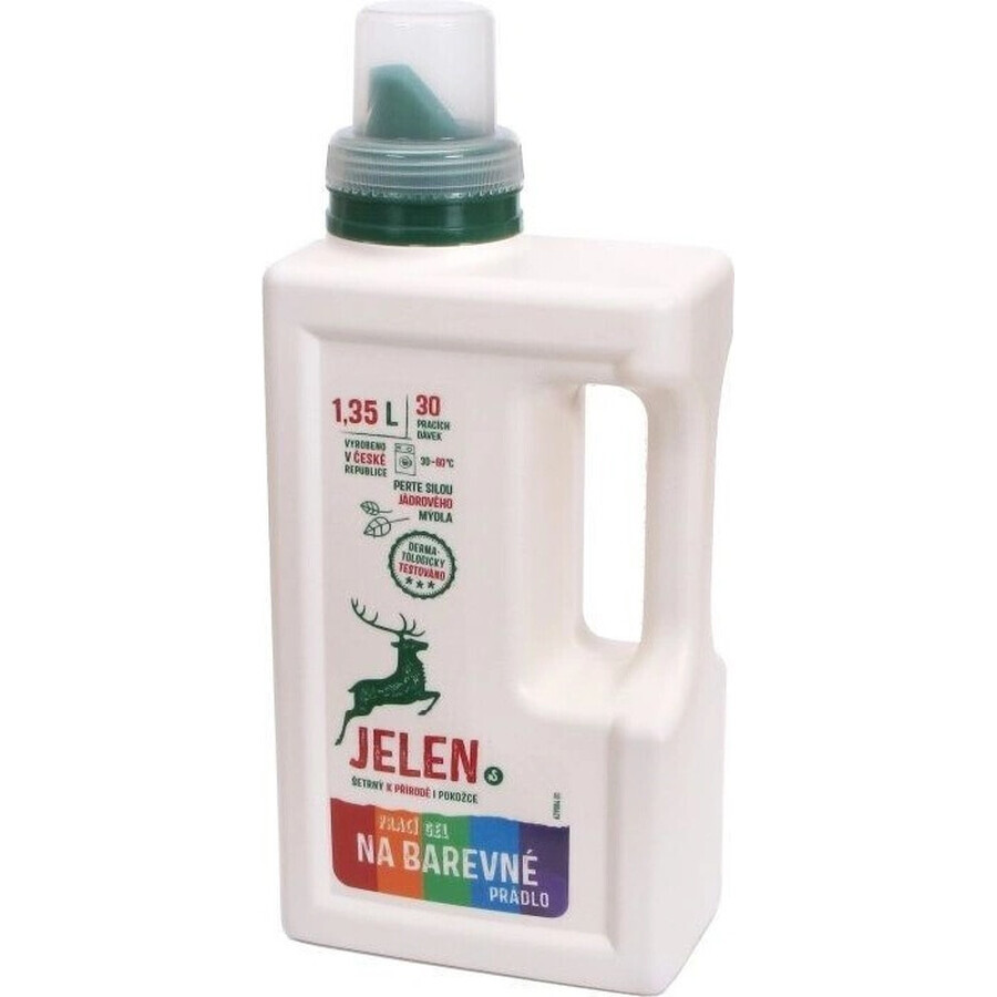 Deer Wash Gel 1,35L Color 30P 1×1,35L, Color Wash Gel