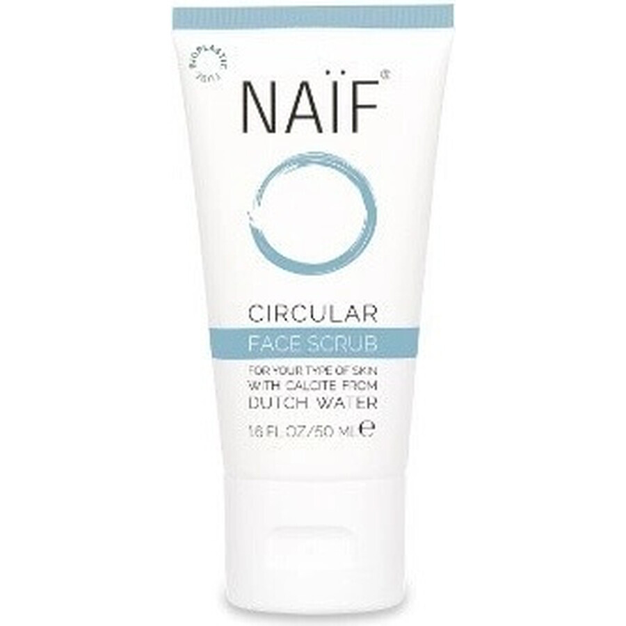 NAÏF Peeling facial au calcaire circulaire 1×50 ml, peeling facial