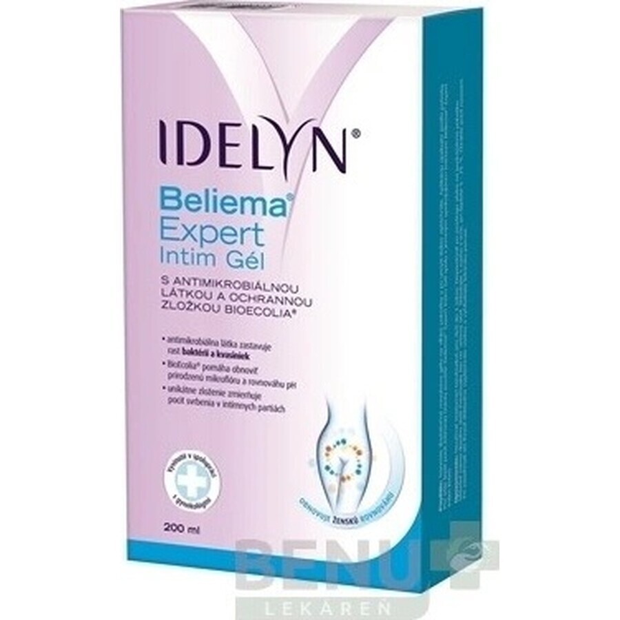 IDELYN Beliema Expert Gel Intime 1×200 ml, gel intime pour femmes