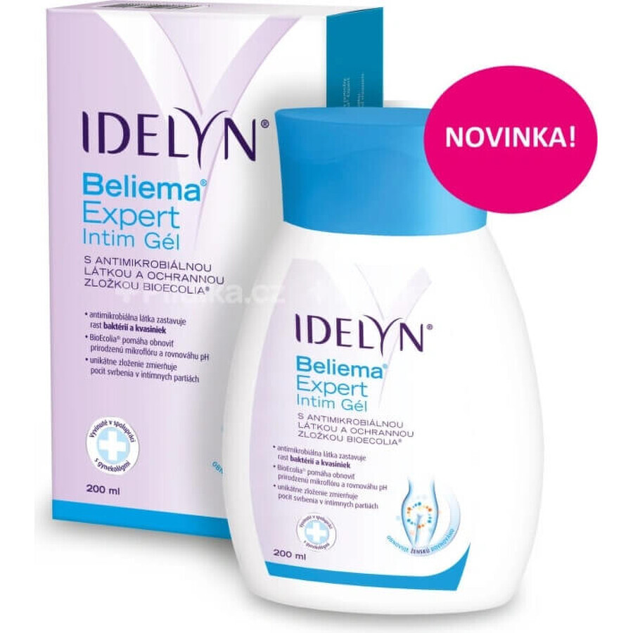 IDELYN Beliema Expert Gel Intime 1×200 ml, gel intime pour femmes