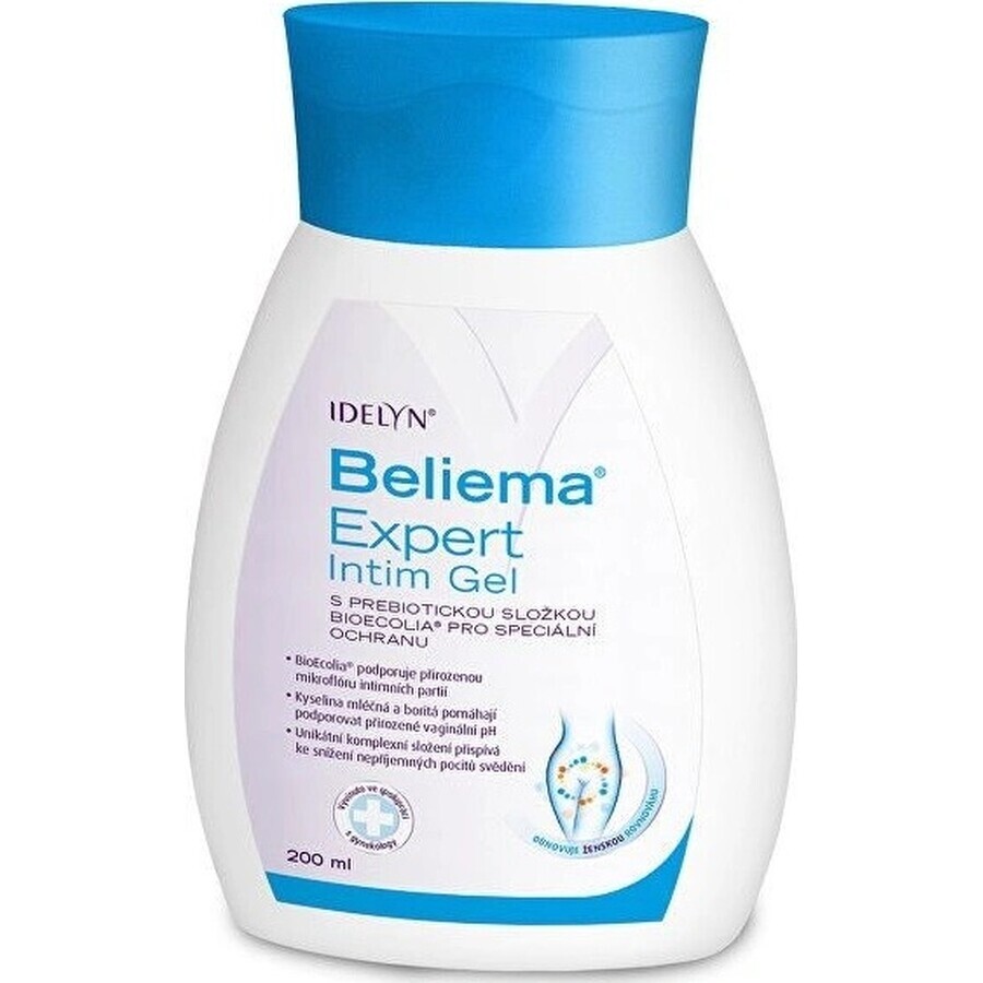 IDELYN Beliema Expert Gel Intime 1×200 ml, gel intime pour femmes