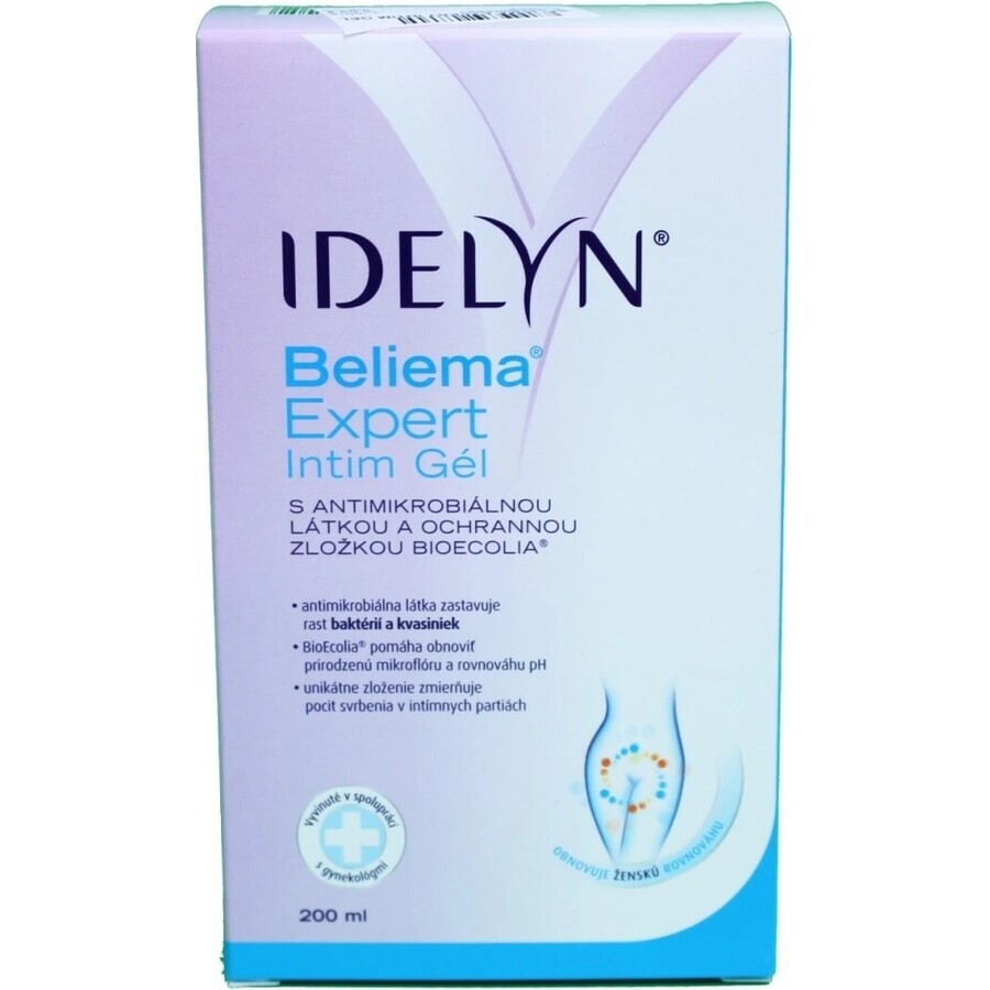 IDELYN Beliema Expert Gel Intime 1×200 ml, gel intime pour femmes