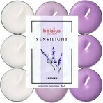 BOLSIUS Sensilight LAVENDER Theelichtjes Sensilight LAVENDER 1×9 st, driekleur