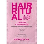 Dermacol HAIR RITUAL Masque régénérant de 5 minutes pour les cheveux 1×15 ml