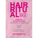 Dermacol HAIR RITUAL Masque régénérant de 5 minutes pour les cheveux 1×15 ml