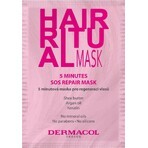 Dermacol HAIR RITUAL Masque régénérant de 5 minutes pour les cheveux 1×15 ml