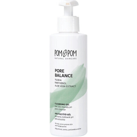 POMPOM Pore Balance Facial Cleansing Gel 1×200 ml, Reinigungsgel