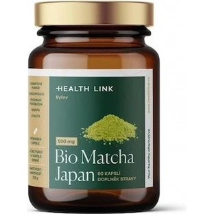 HEALTH LINK BIO Matcha Bio Matcha Japan 500 mg 1×60 cps, Nahrungsergänzungsmittel