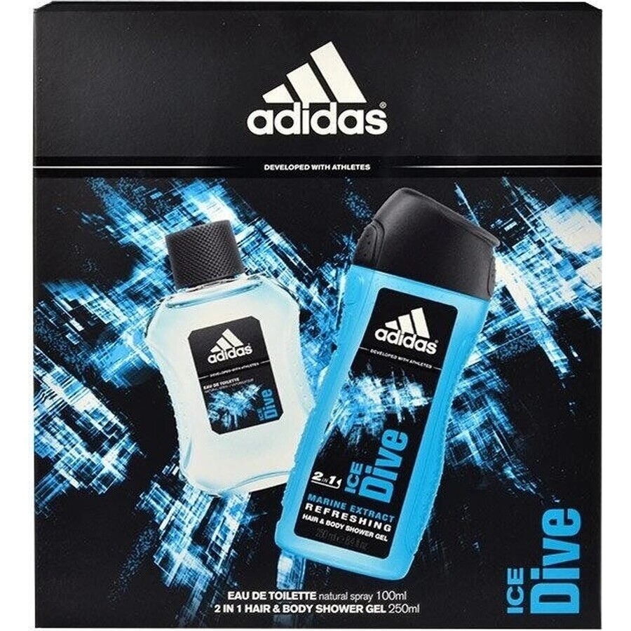 Adidas Ice Dive Edt 100ml 1×100 ml, Apă de toaletă