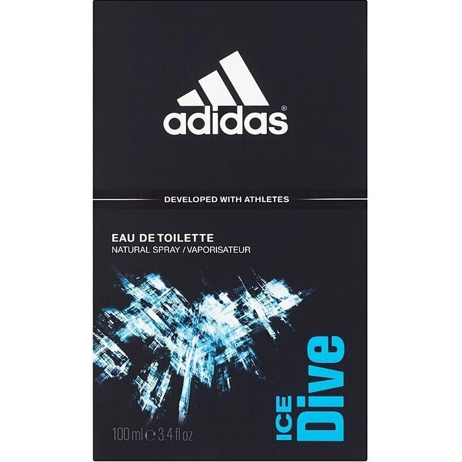 Adidas Ice Dive Edt 100ml 1×100 ml, Apă de toaletă