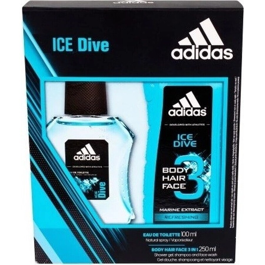 Adidas Ice Dive Edt 100ml 1×100 ml, Apă de toaletă