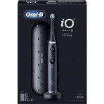 Oral B EK iO Series 9 Black onyx + toothbrush holder + travel case 1×1 set, electronic toothbrush