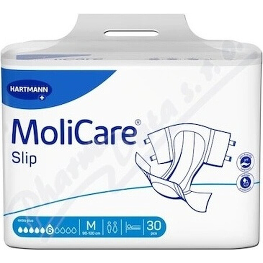 MoliCare Slip extra plus 6 sq. M 1×30pcs, culottes d'incontinence