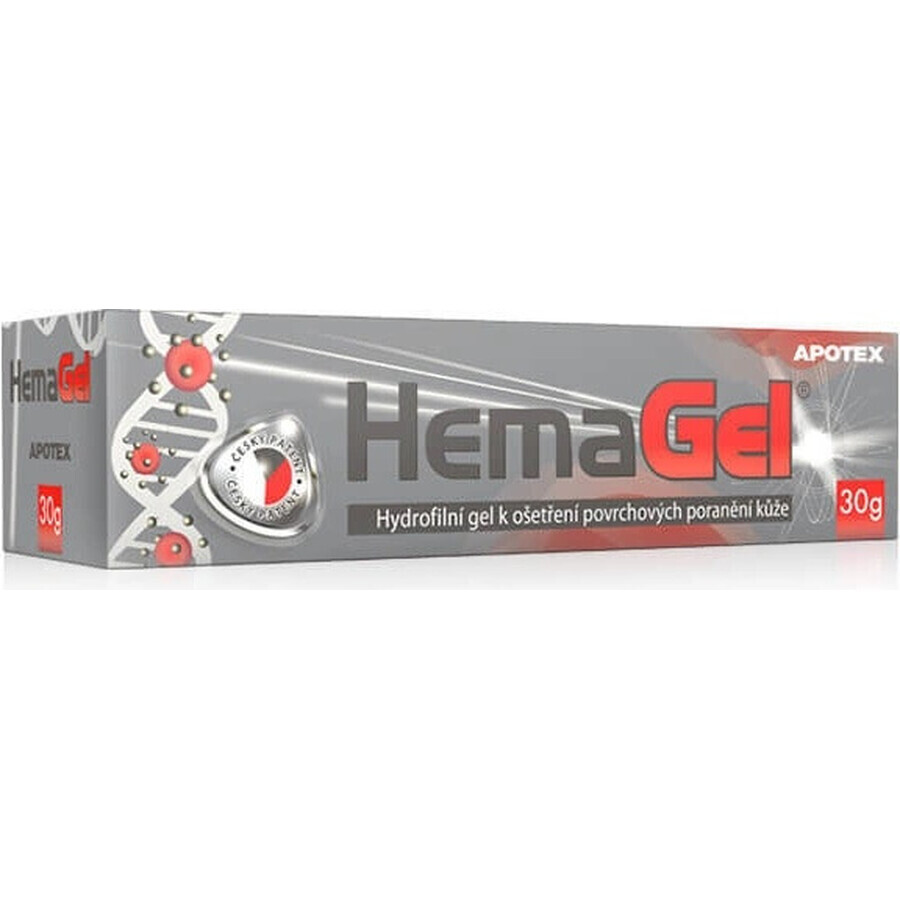 HemaGel 30G 1×30 g, hydrofiele gel