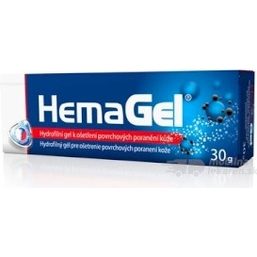 HemaGel 30G 1×30 g, hydrofiele gel