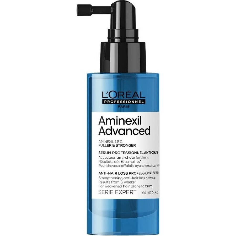 L´Oréal Professionnel Activerend serum tegen haaruitval Aminexil Advanced Fuller & Strong er Strength Ening 1×90 ml, serum tegen haaruitval