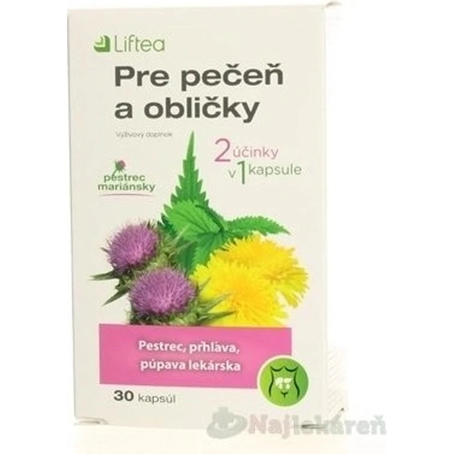 LIFTEA Wątroba i nerki 1×30 cps: ceny i cechy