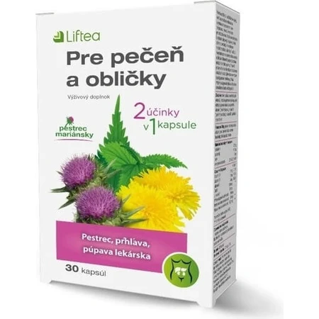 LIFTEA Wątroba i nerki 1×30 cps: ceny i cechy