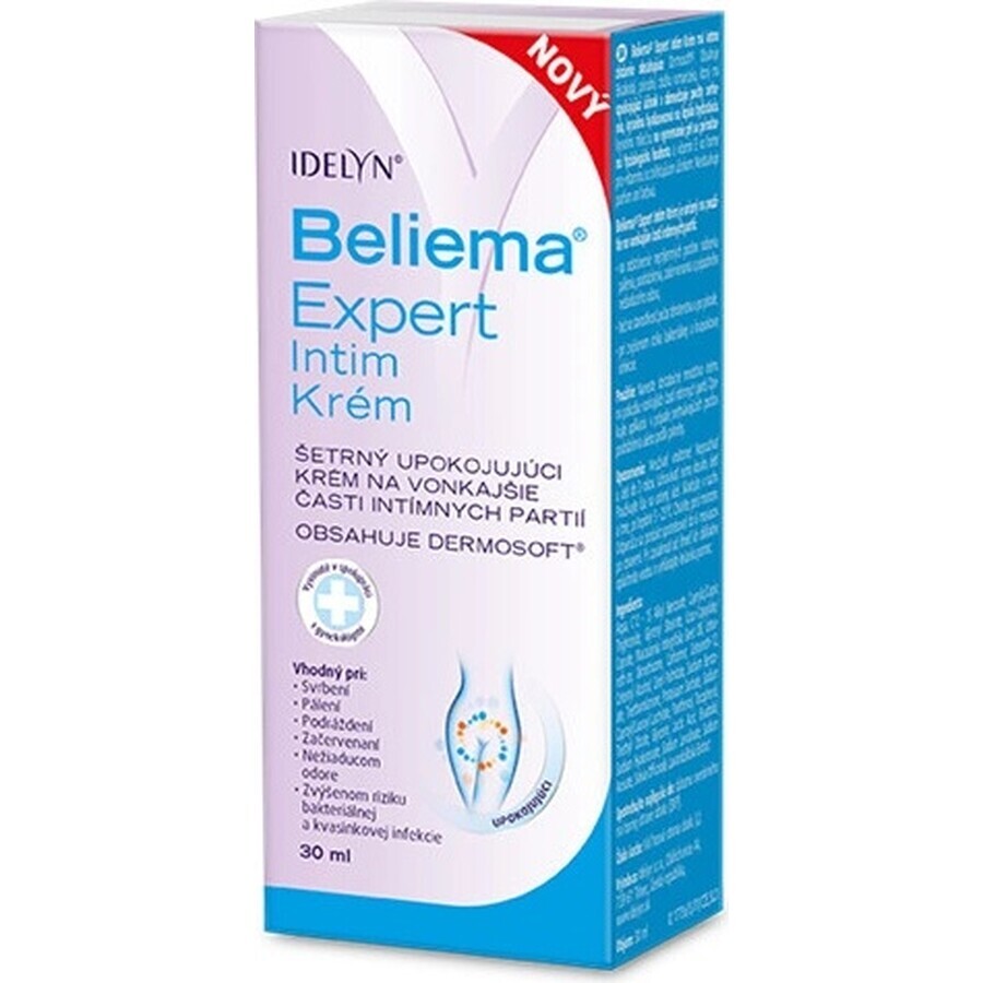 IDELYN Beliema Expert Intim Intimate Cream 1×30 ml, intimate cream