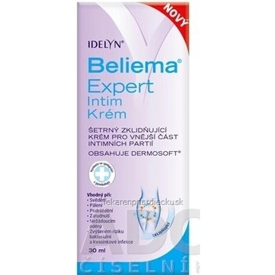 IDELYN Beliema Expert Intim Intimate Cream 1×30 ml, intimate cream