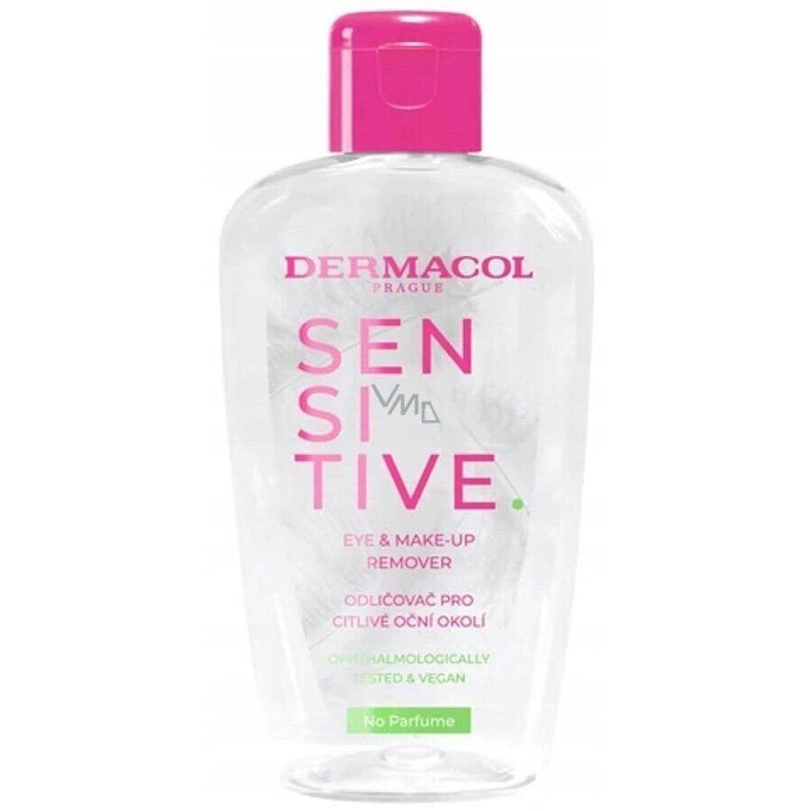 DERMACOL SENSITIVE Démaquillant pour les yeux 1×150 ml, démaquillant pour les yeux