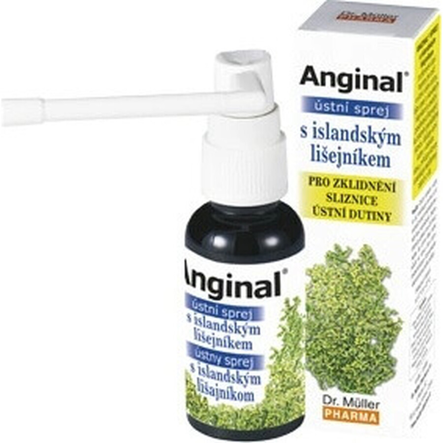 Dr Müller ANGINAL Oral Spray 1×30 ml, spray oral