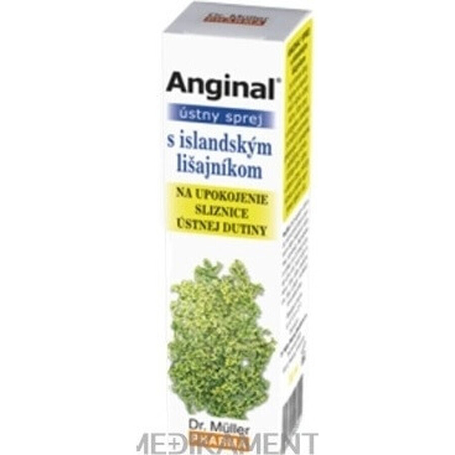 Dr Müller ANGINAL Oral Spray 1×30 ml, spray oral