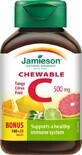 JAMIESON VITAMINE C 500 mg citrusvruchten 1&#215;120 tbl, VITAMINE C, citrusvruchten