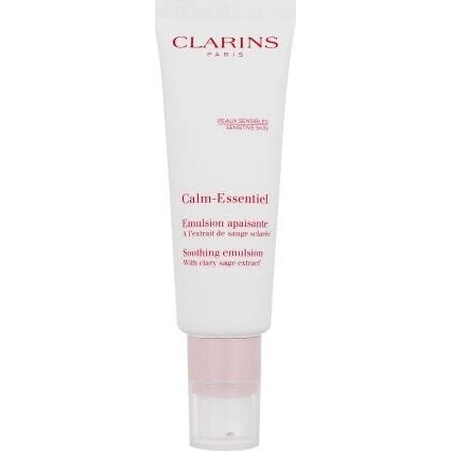 Clarins Emulsión Calmante Pieles Sensibles Calm-Essentiel 1×50 ml, emulsión para pieles sensibles