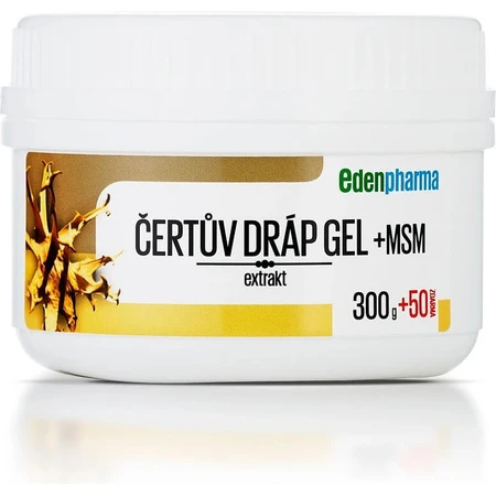 EDENPharma Devil's Claw gel + MSM 1×350 g, food supplement