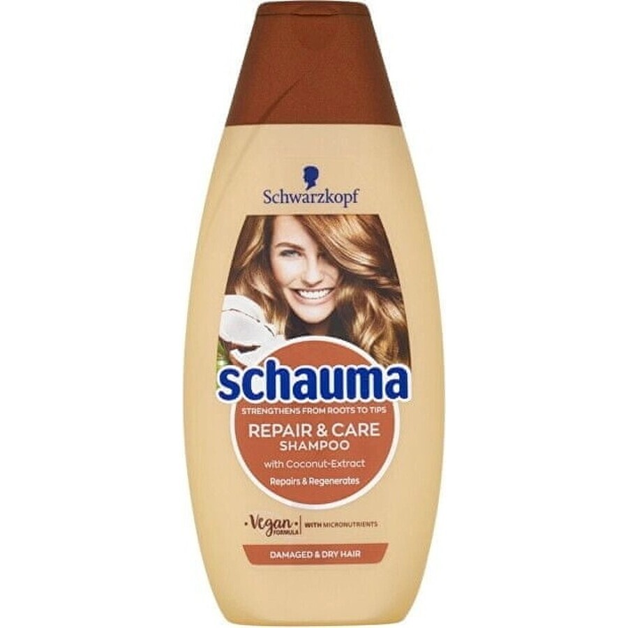 Schauma Repair & Care Shampoo 1×400 ml, shampoo