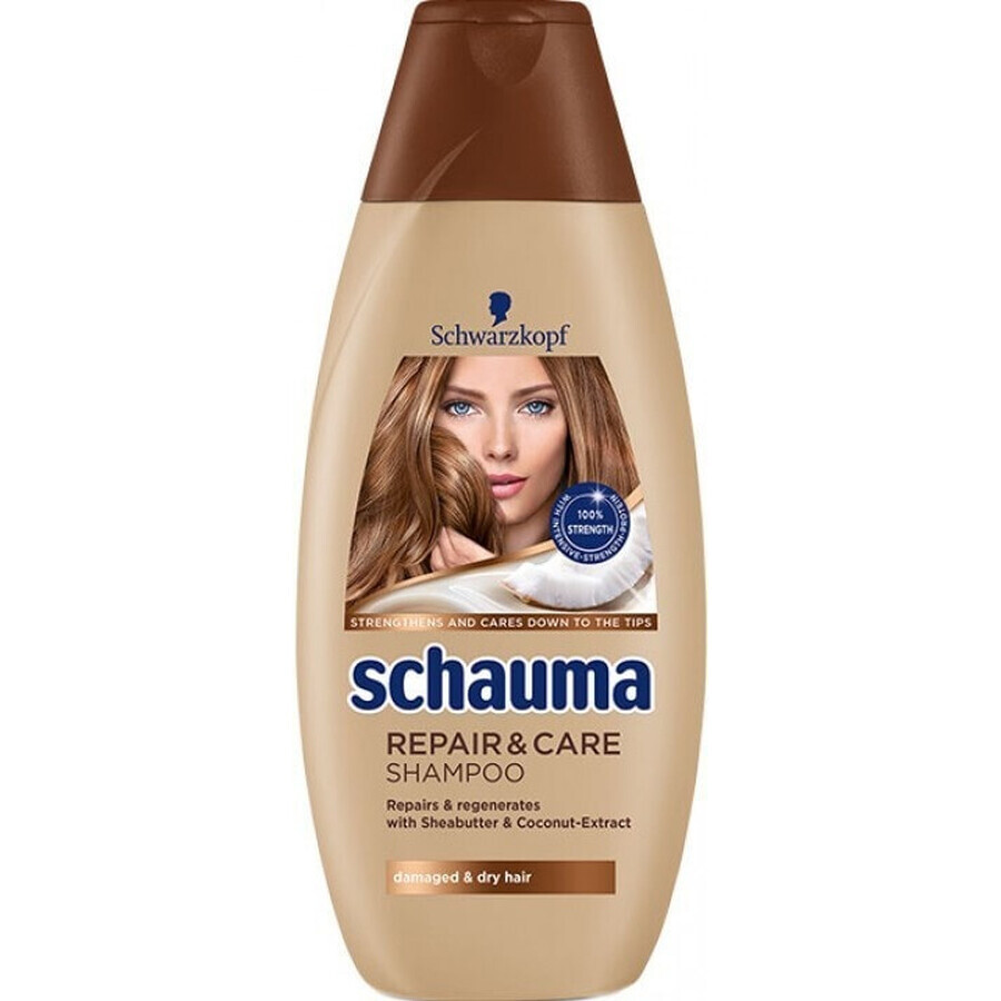 Schauma Repair & Care Shampoo 1×400 ml, shampoo