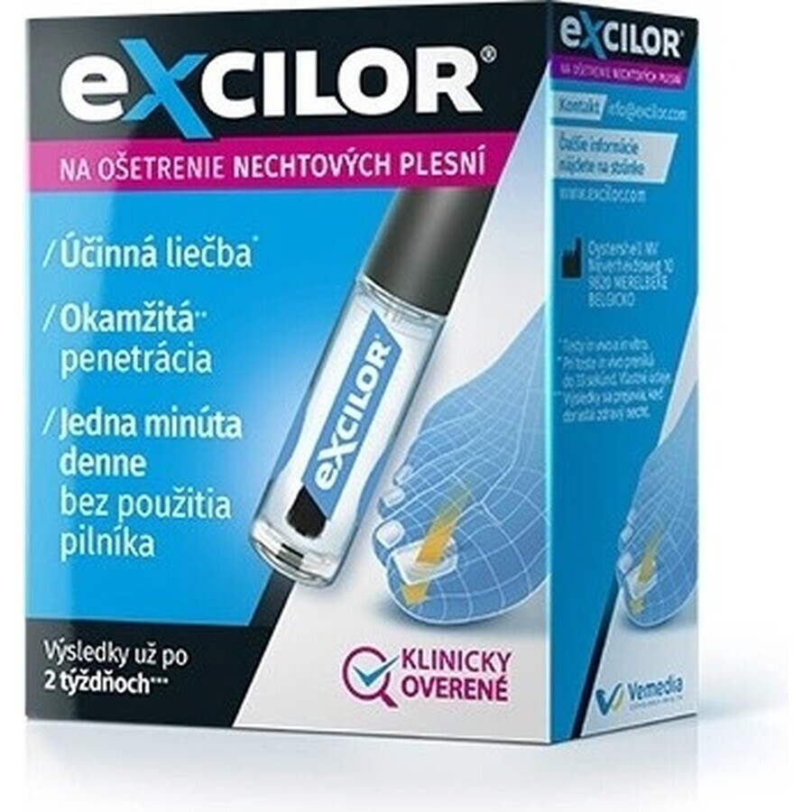 Excilor nail polish for the treatment of fungal nail infections 1×3,3 ml, nail medicine