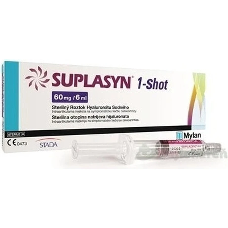 SUPLASYN 1×2 ml, soluție sterilă de hialuronat de sodiu 20 mg/2 ml