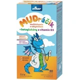 MUDRAČIK multivitaminas con betaglucanos y D3 con YO-YO 1×60 tbl, complemento alimenticio
