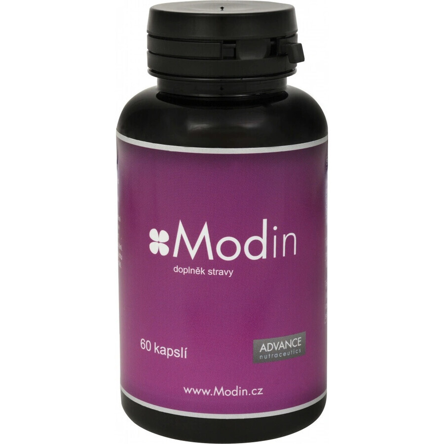 Modin 60 capsules - mentaal evenwicht 1×60 cps, voedingssupplement