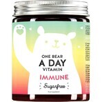 Bears With Benefits One Bear a Day zuckerfreie immunstärkende Vitamine 1×90 Stück, Nahrungsergänzungsmittel zur Unterstützung des Immunsystems in Gummibonbonform