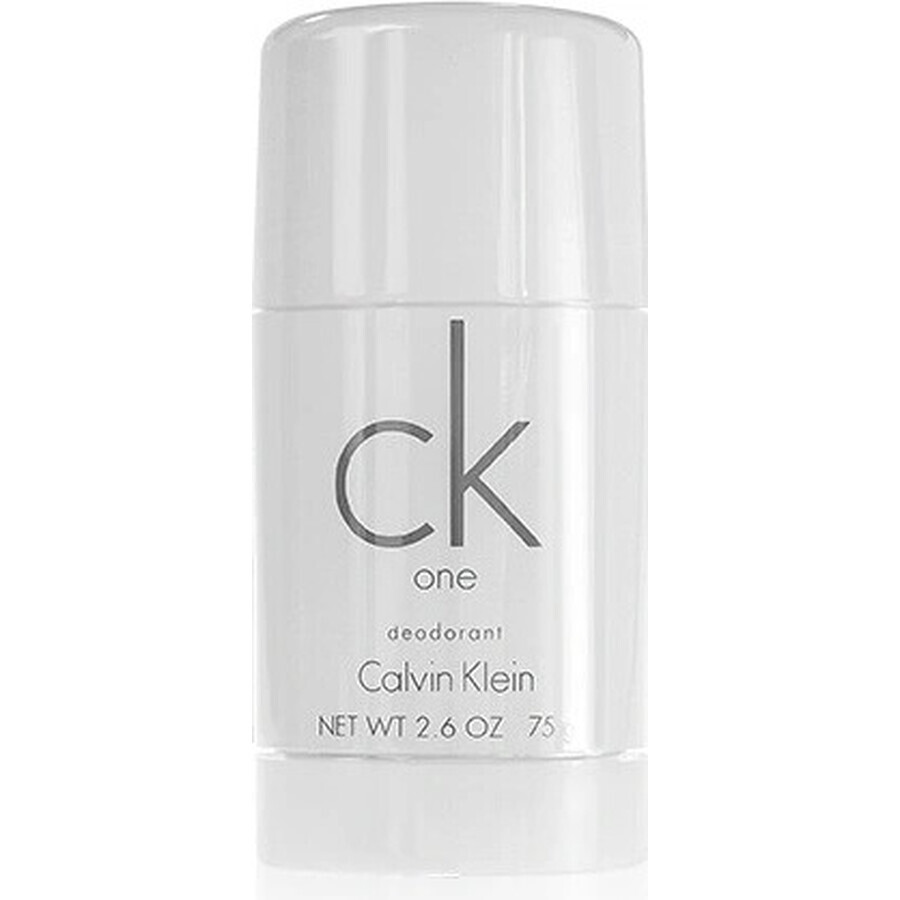 Calvin Klein One Tuhy Deo 75ml 1×75ml, vaste deodorant